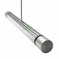 Round LED pendant light , high-quality LED linear pendant light housing.  4