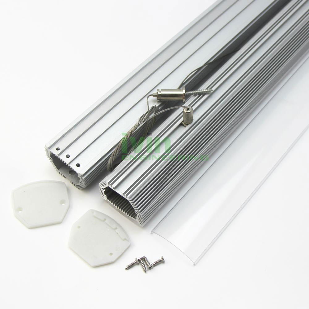 DG-4439 Architecture linear light heat sink, LED decoration drop light housing.  4