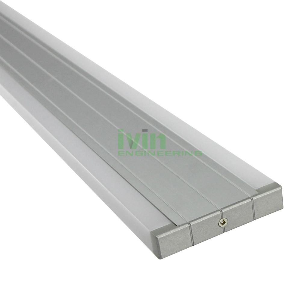 D-1580 LED wall mount light housing, LED double strips wall linear light housing 3