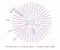 10W LED heatsink, LED aluminum heatsink, LED heat sink CNC machining. 