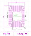 HIgh power LED heatsink, LED extrusion profiles, LED aluminium heat sink.  10