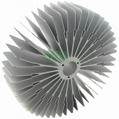 HIgh power LED heatsink, LED extrusion profiles, LED aluminium heat sink. 