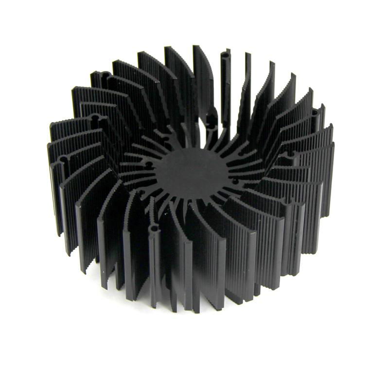 10W LED heatsink, LED aluminum heatsink, LED heat sink CNC machining. 