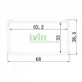 LED grow light driver box, LED grow light heat sink housing.  4