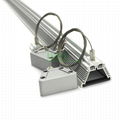 LED canabis grow light bar heatisnk. Canabis LED grow light housing set.