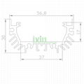  Horticulture LED light aluminum heatsink, vertical farm marijuana LED light  3