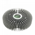 LED heatsink 150W, OEM highbay light extrusion heat sink 3