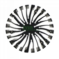 Star LED heatsink, LED extrusion heat sink, sun flower LED heatsink 2