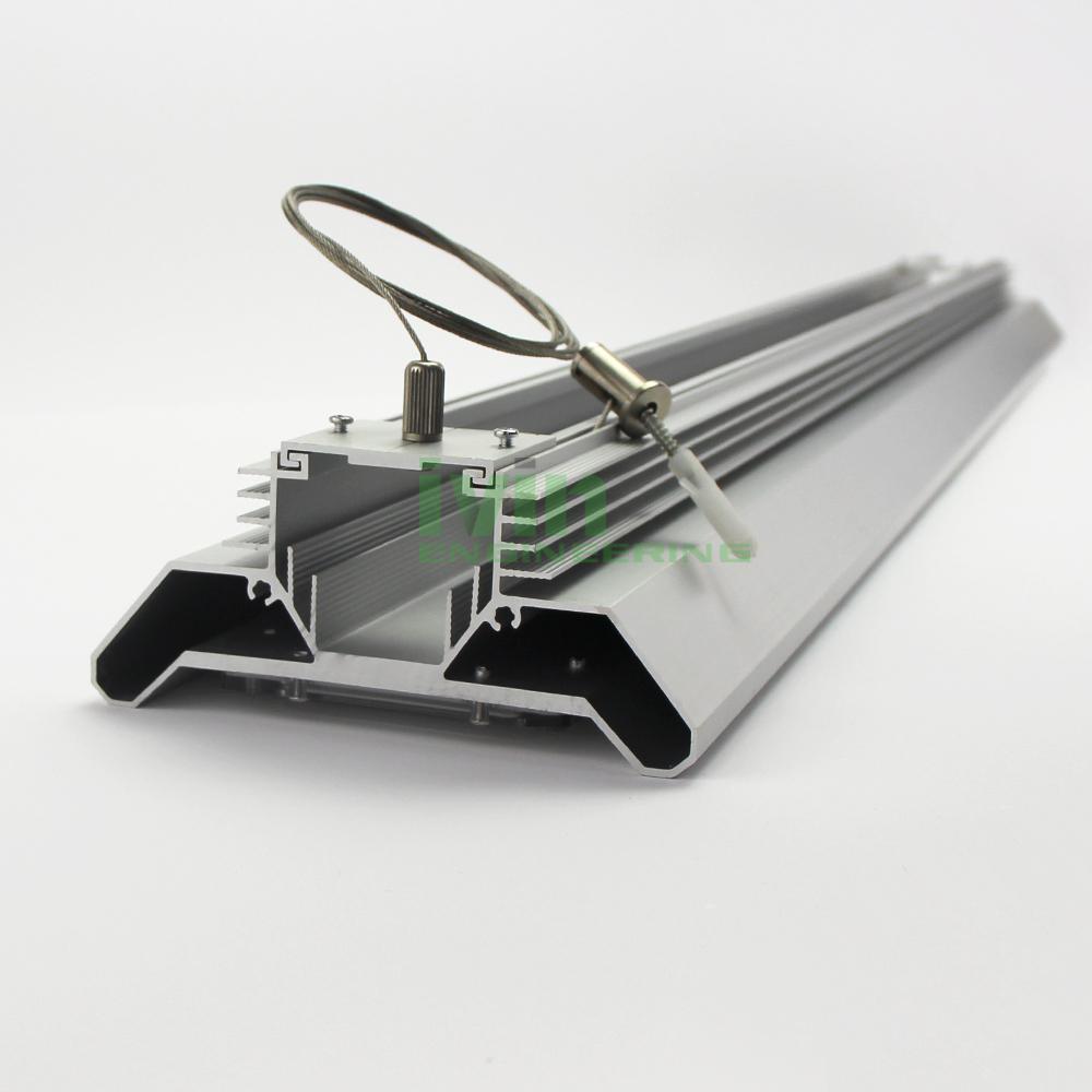 LED linear highbay light housing, LED linear low bay light heat sink casing.