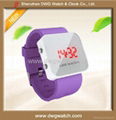 2015 New Mirror Led Watch Water Resistant  4