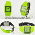 Wholesale Fashion Silicone Slap Watch