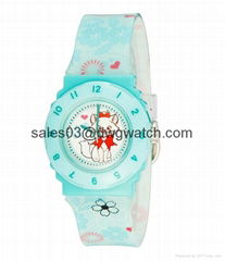  Quartz Silicone Children Kid Watches