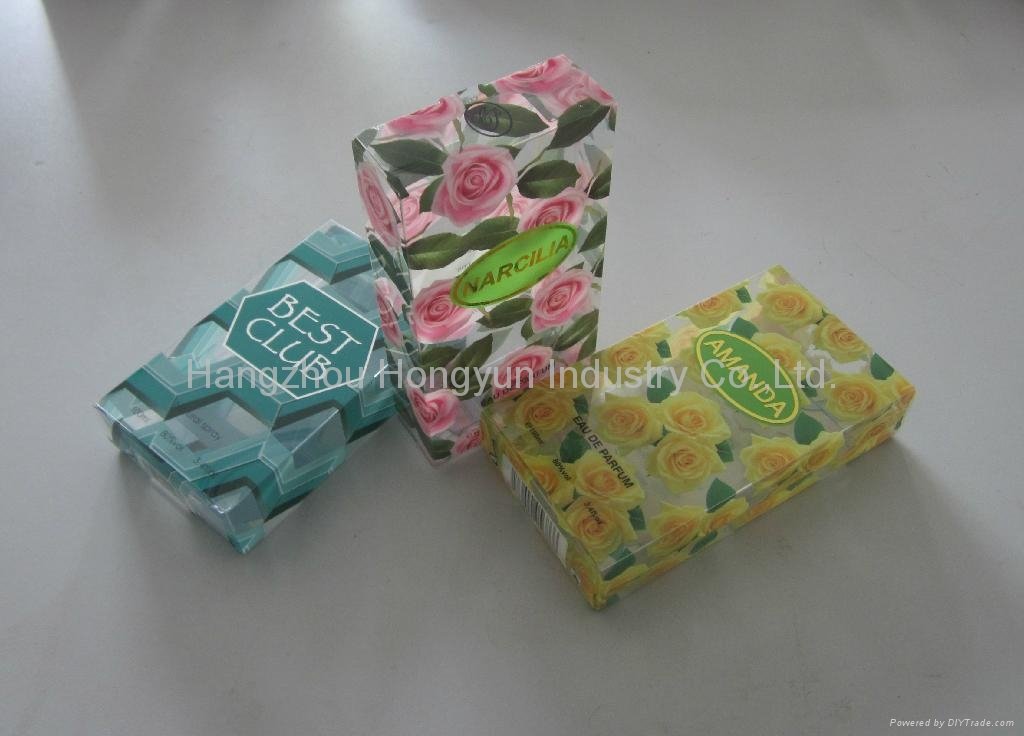 Plastic perfume boxes 2