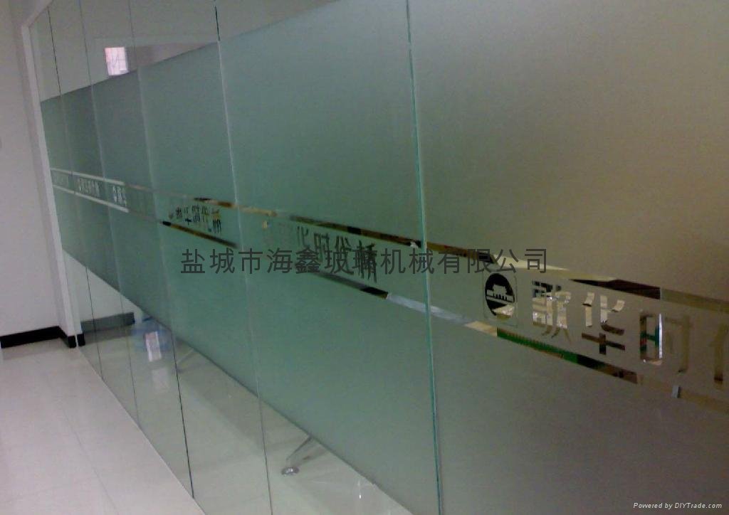 重慶全自動玻璃噴砂機 2