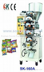 small granule packing machine with universal cup