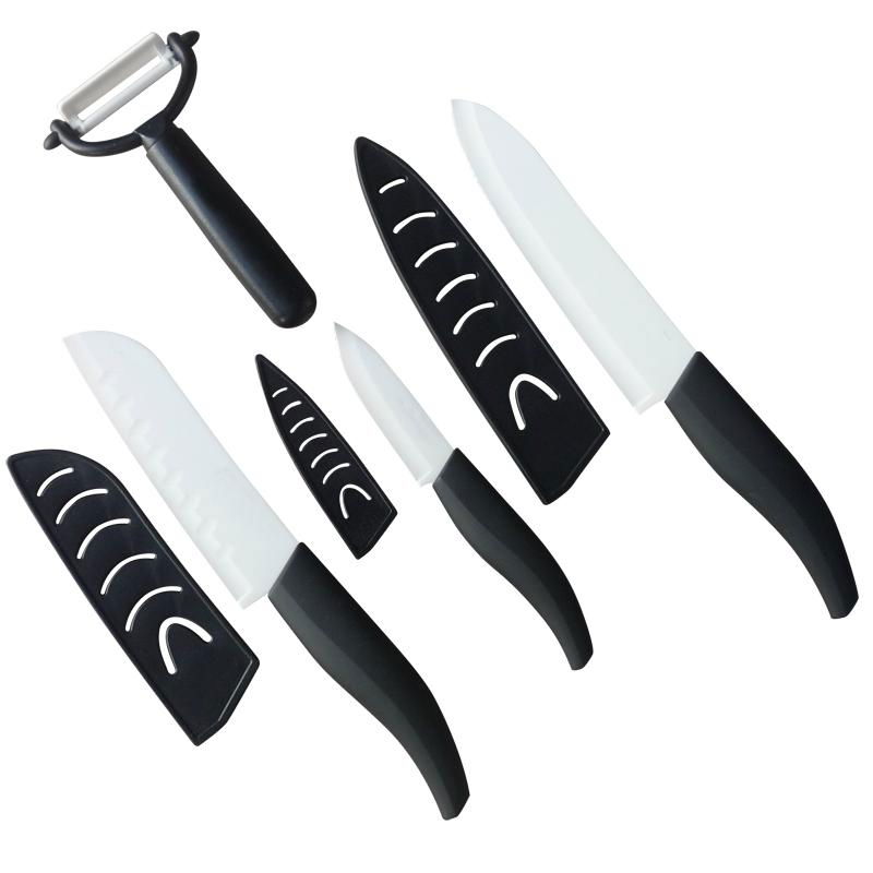 knife set with sheath ,different handle color available 