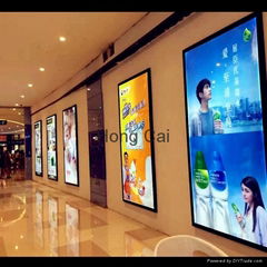 Outdoor/indoor advertising ultra slim