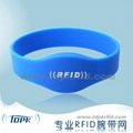 RFID Silicone Wristband Oval Head (Ф74MM)