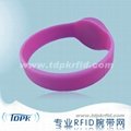 RFID Silicone Wristband Oval Head (Ф60MM) 