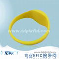 RFID Silicone Wristband Oblate Head (Ф65MM)