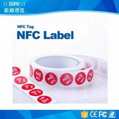 Ntag213 ISO14443A NFC 13.56MHz Hf Anti-Metal Tag