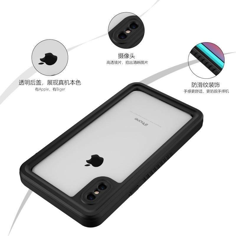 防水壳iPhoneX 手机壳 手机防水壳苹果配件防水保护套可定制LOGO 5