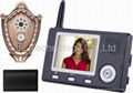 Cheapest 3.5 inch wholesale price wireless video doorphone with peep hole viewer