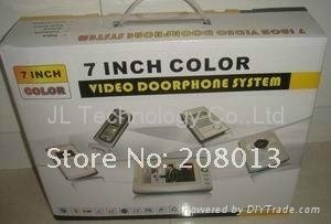wholesale price 7inch wired video intercom 5