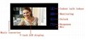 New arrival 7 inch touch button luxury wired video door phone 3