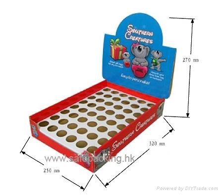 Santa Claus stationery display cases 4