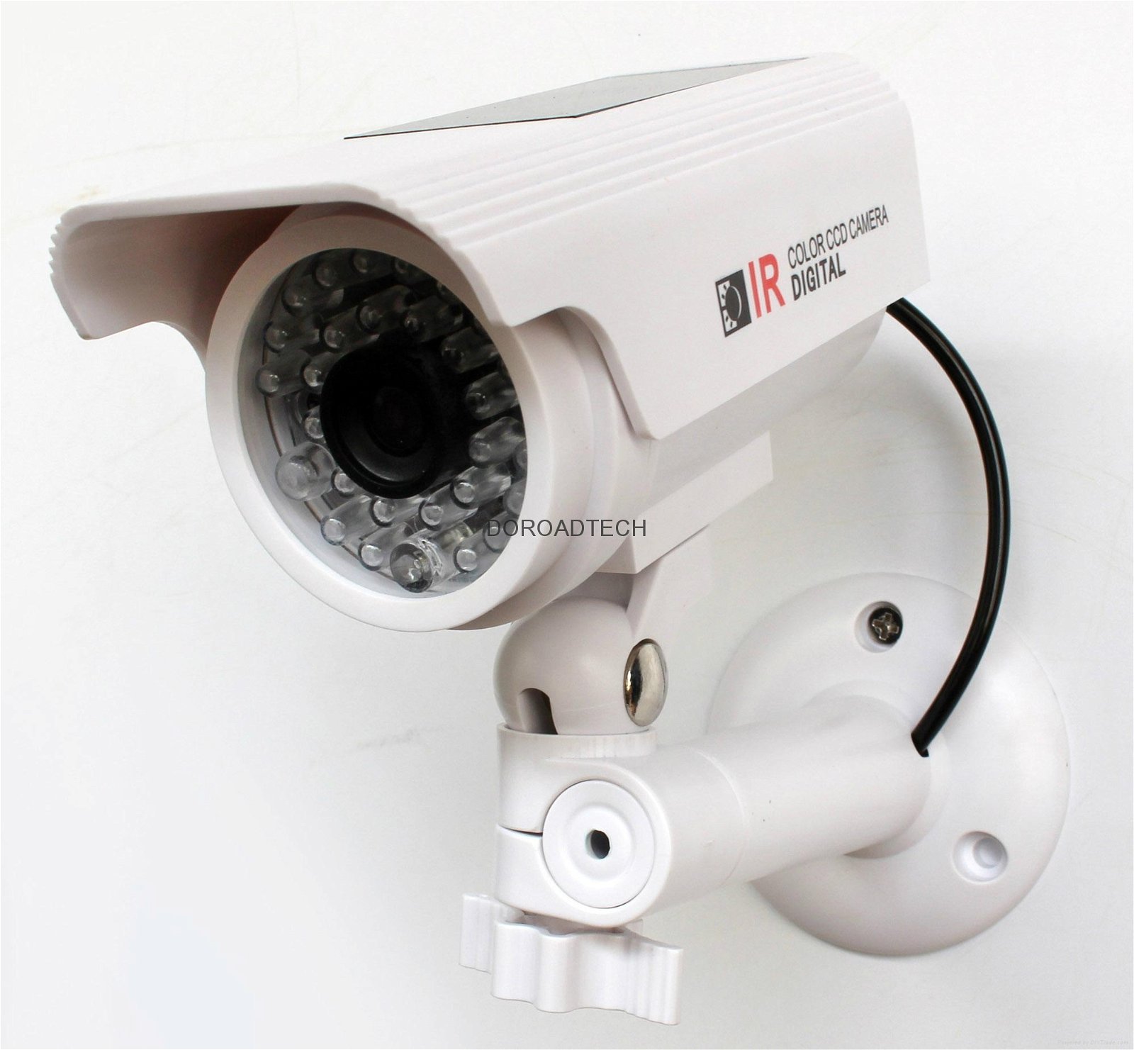 Indoor and Outdoor CCTV Dummy Camera (with LED light, Solar Powered) 2