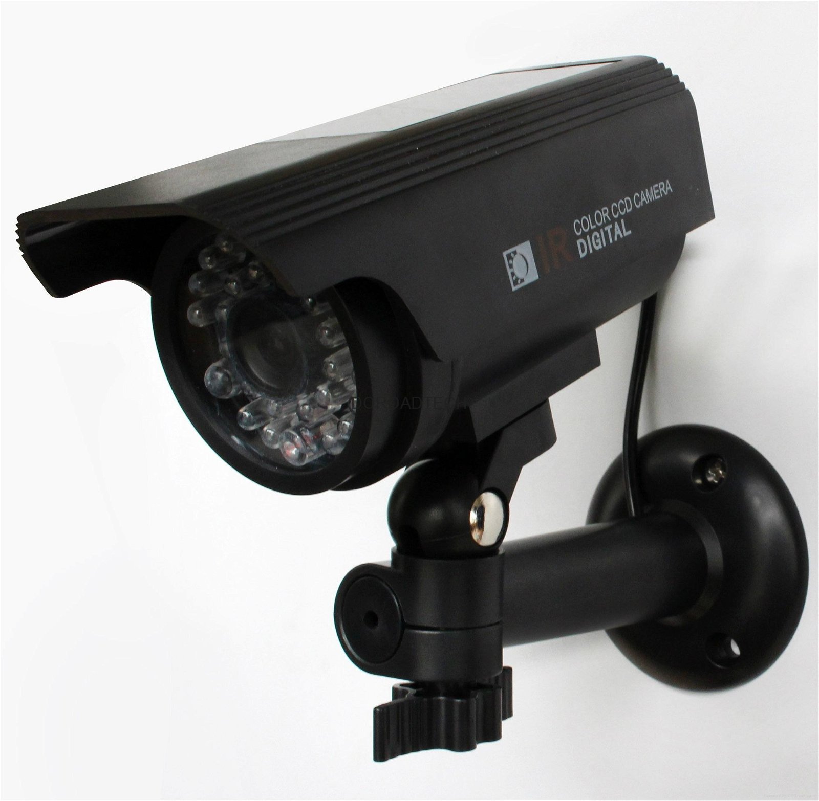 Indoor and Outdoor CCTV Dummy Camera (with LED light, Solar Powered) 3