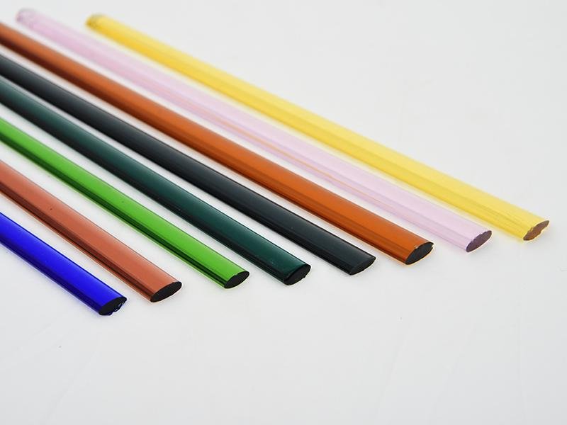 Colored borosilicate glass tube 2