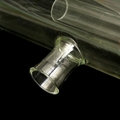 Glass fittings for laboratory instruments