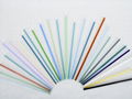 Glass straw (edible material)