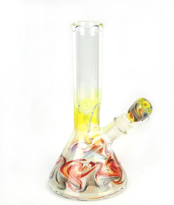 Christmas style glass bong, high borosilicate glass bong, glass crafts 3D l 2