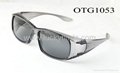 OTG1053 yellow night vision driving overfit polaroid sunglasses fishing glasses