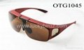 flip up polarized sunglasses over the glasses OTG polaroid sun glass gafa de sol