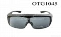 flip up polarized sunglasses over the glasses OTG polaroid sun glass gafa de sol
