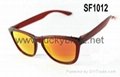 Ruby Acid Chrome Unisex mirrored polarized sunglasses for fishing driving 