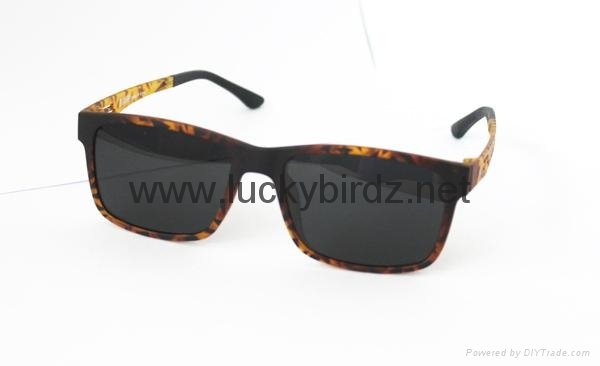 Magnetic Polarized sunglasses prescription optical frames 2