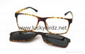 Magnetic Polarized sunglasses prescription optical frames 3