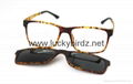 Magnetic Polarized sunglasses prescription optical frames