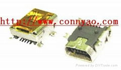 MiniUSB 5pin Female AB Type