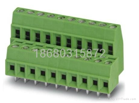 仿高正DEGSON螺钉式PCB接线端子间距2.5mm 5