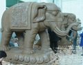 石雕象石大象 2