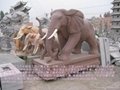 石雕象石大象 3