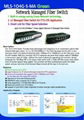 Managed Fiber Switch  MLS-1O4G-S-MA   4