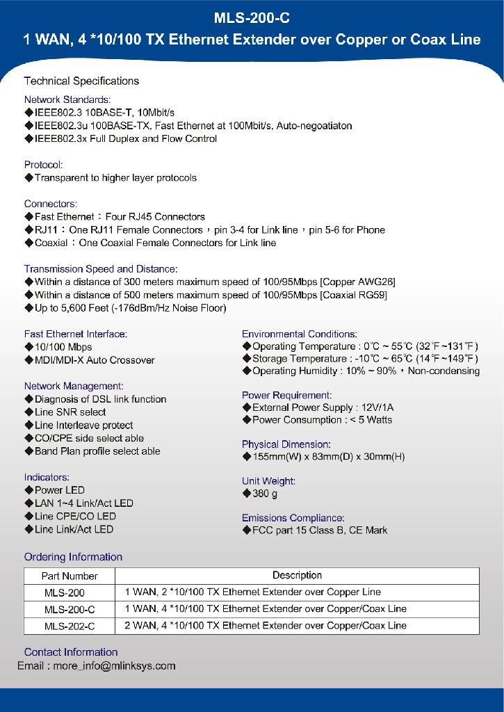 Long Reach Ethernet 5