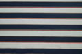 Yarn-dyed nylon polyamide spandex lurex stripe knitted elastic fabric